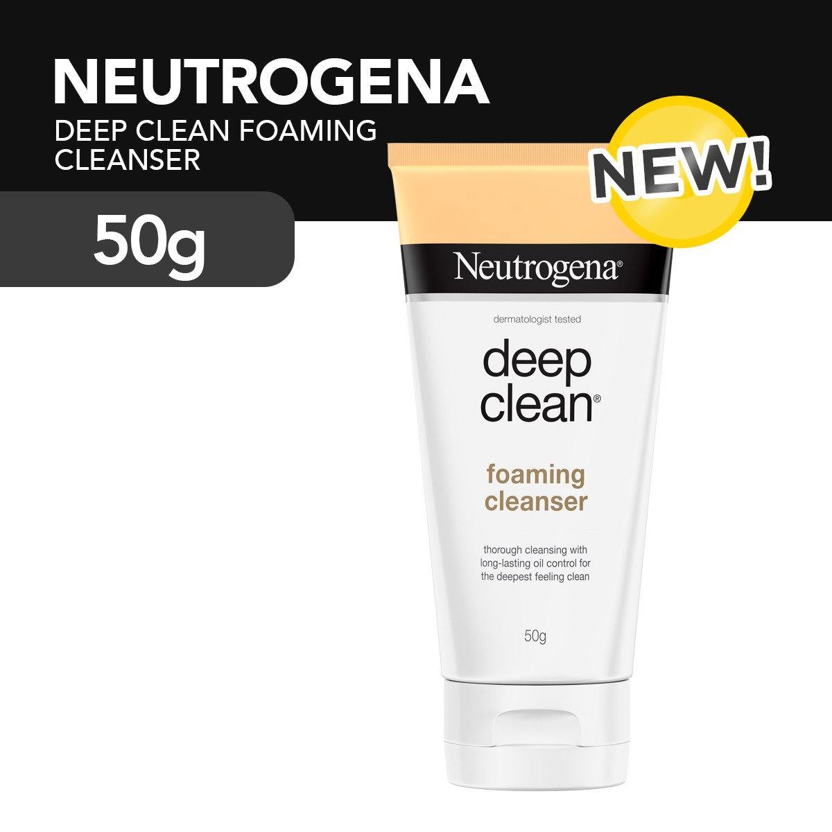 Neutrogena Deep Clean Foaming Cleanser 50g - Southstar Drug