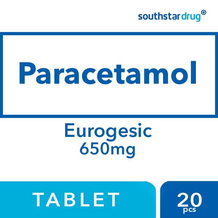 Eurogesic 650mg Tablet - 20s - Southstar Drug