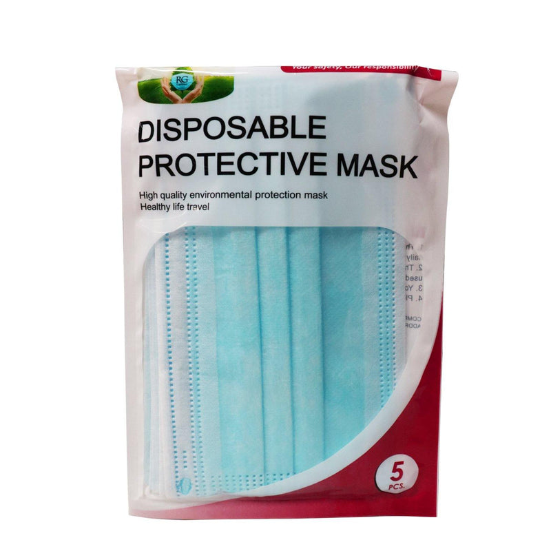 Disposable Protective Face Mask 3 ply - 5s - Southstar Drug