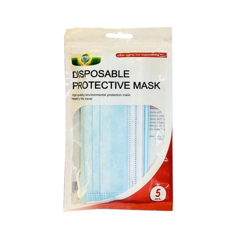 Disposable Protective Face Mask 3 ply - 5s - Southstar Drug