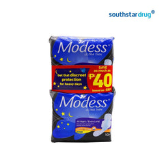 Modess Ultra Thin All Night - Southstar Drug