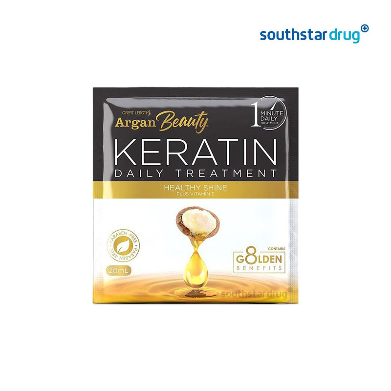 Argan Beauty Keratin Daily Treatment Healthy Shine 20ml - Southstar Drug