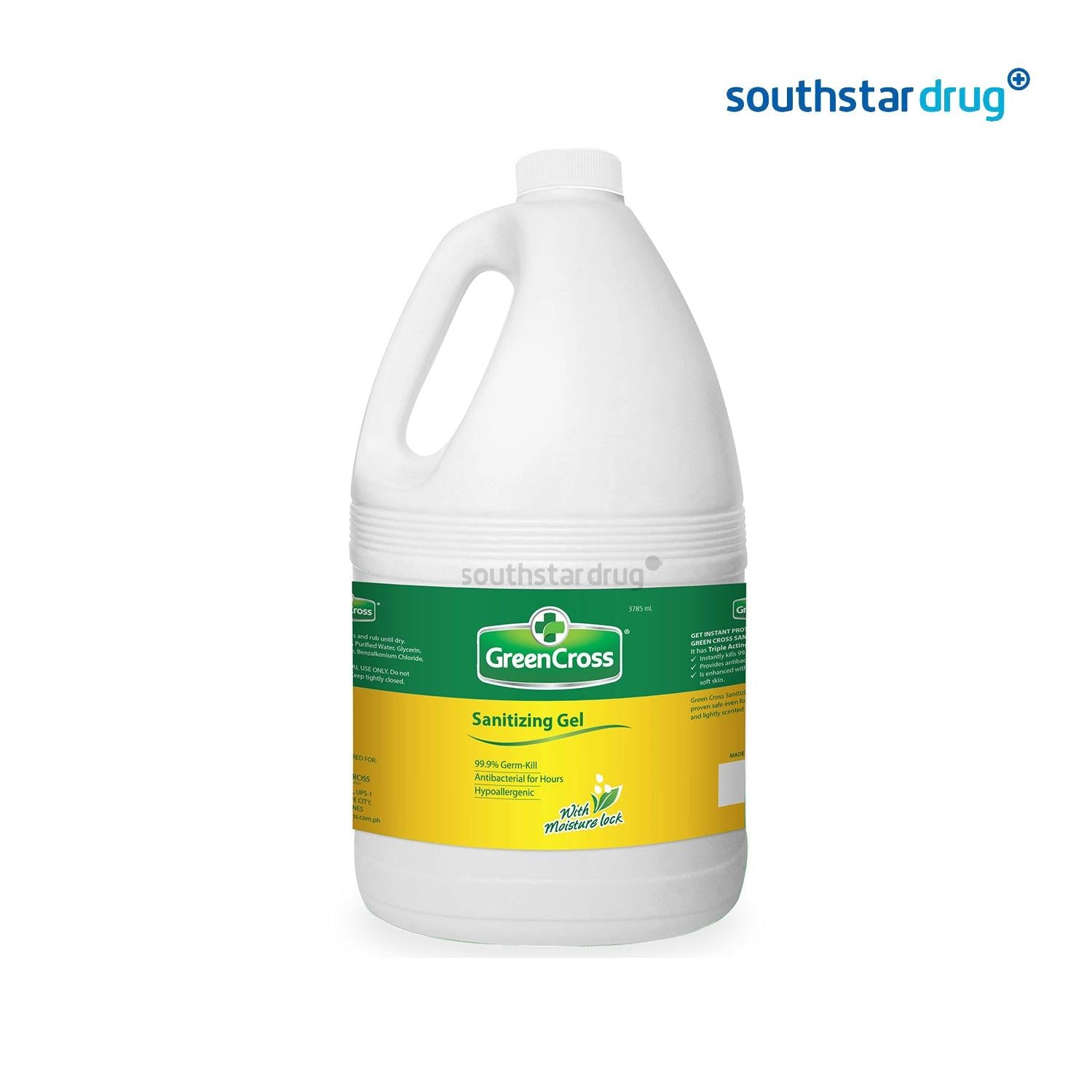 Green Cross Sanitizing Gel 1 Gallon - Southstar Drug