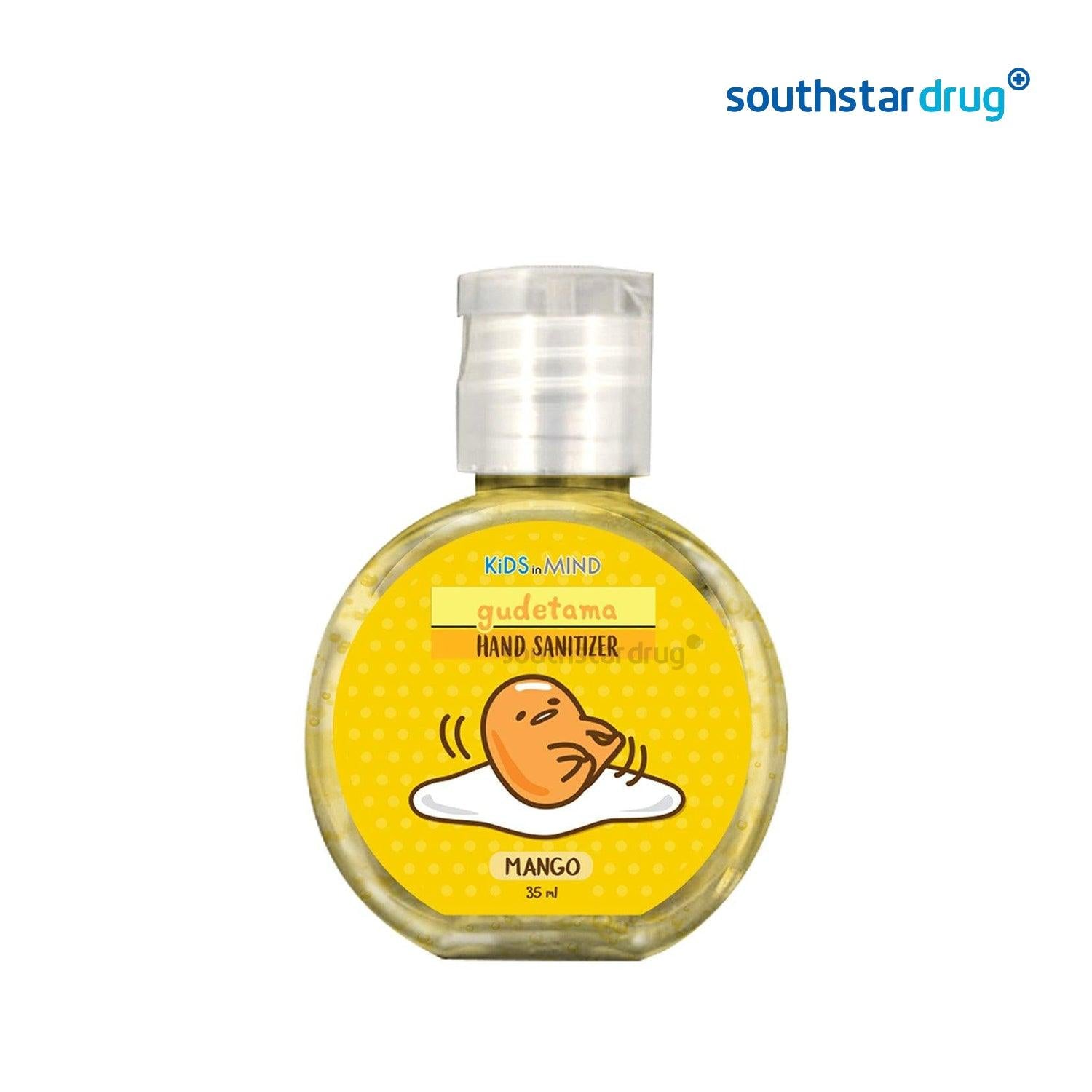 Gudetama Sleep & Peaking Hand Sanitizer 35ml - Southstar Drug