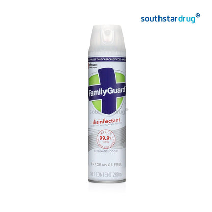 Family Guard Disinfectant Fragrance Free Spray 280ml - Southstar Drug