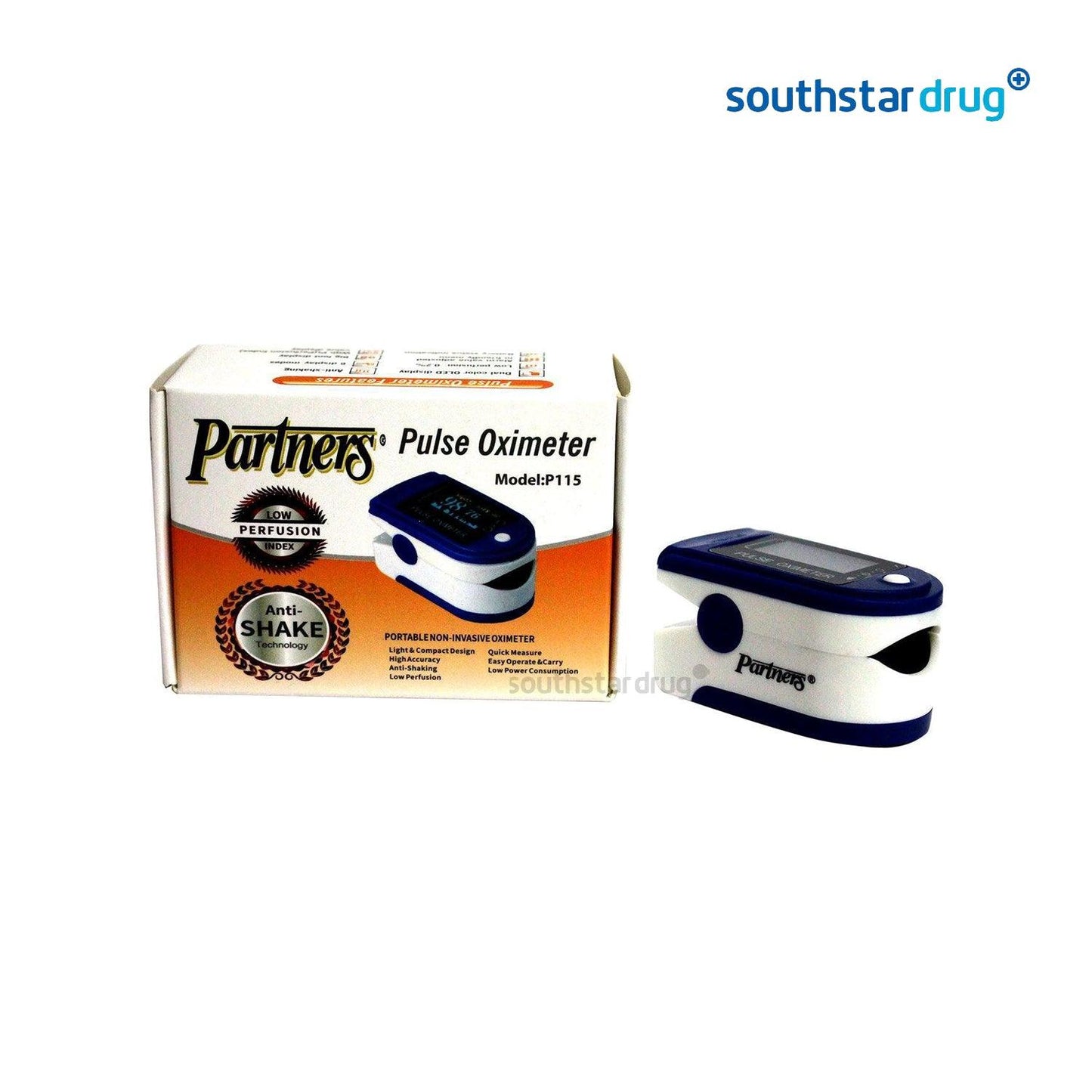 Partners Pulse Oximeter Model: P115 - Southstar Drug