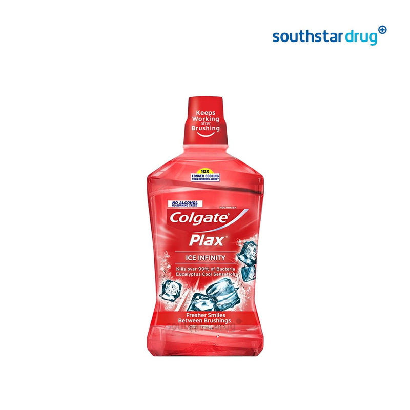 Colgate Plax Ice Infinity Red Mouthwash 1 Liter - Southstar Drug