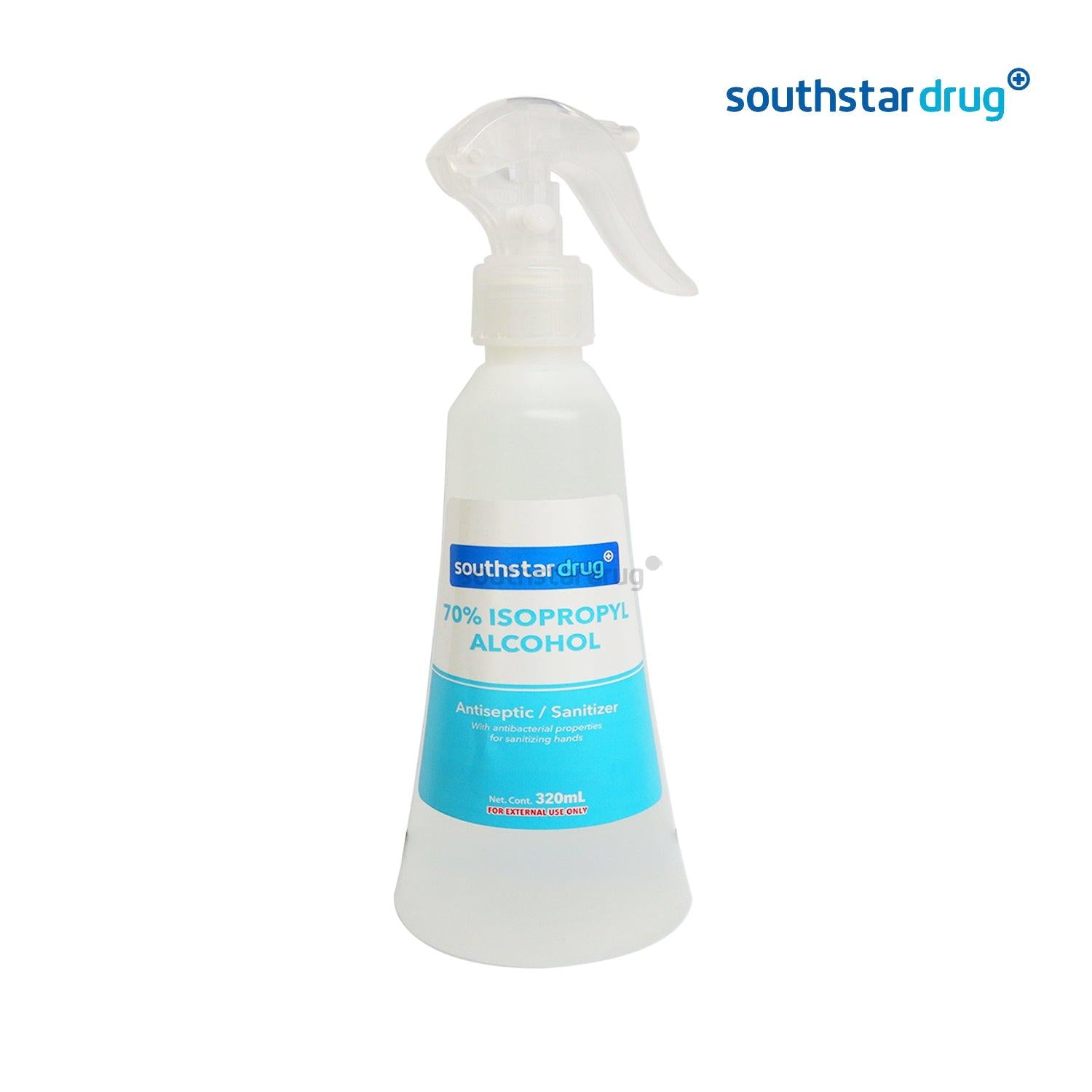 Buy Southstar Drug 70% Solution Isopropyl Alcohol Spray 320 ml Online