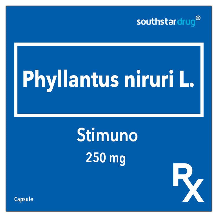 Rx: Stimuno 250mg Capsule - Southstar Drug