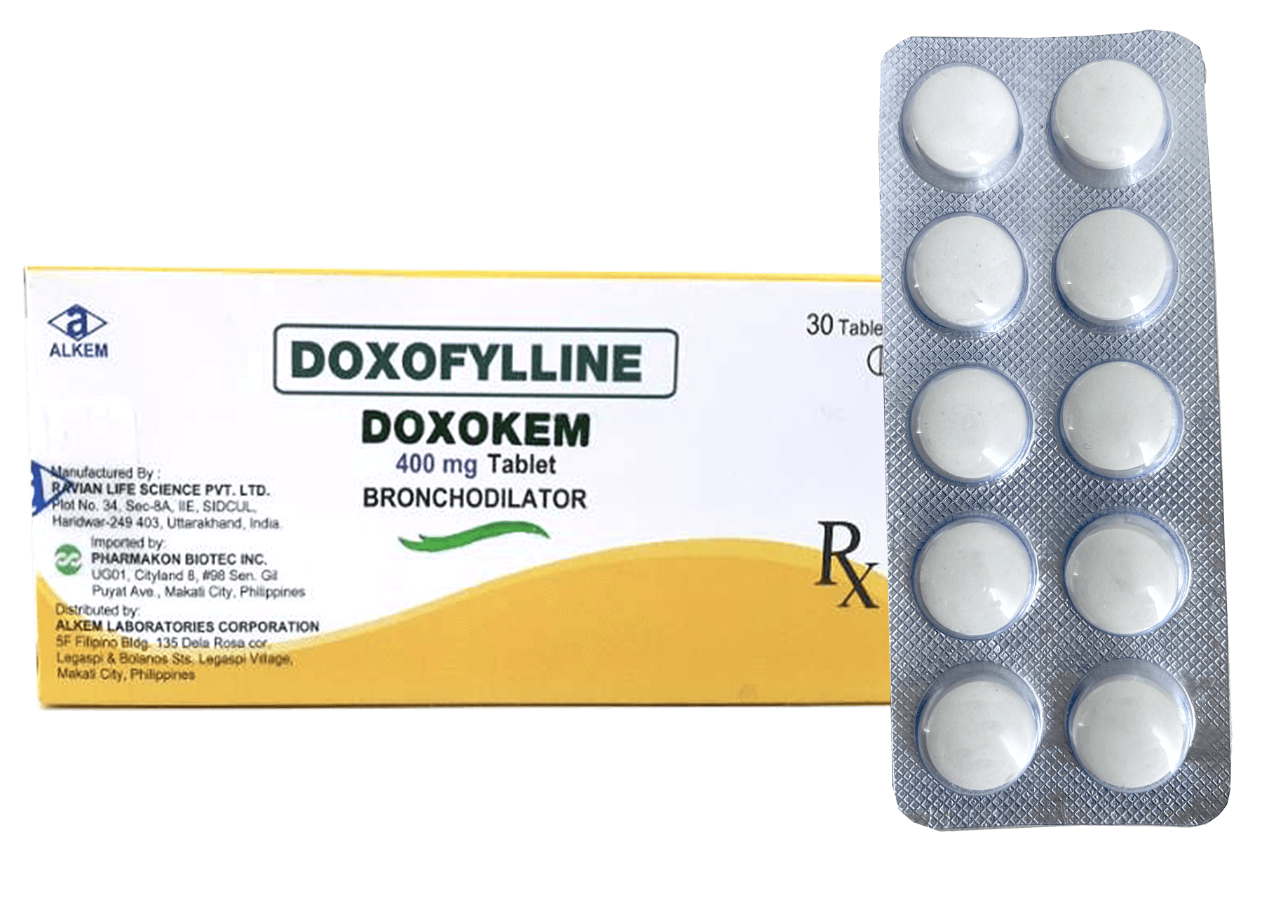 Rx: Doxokem 400mg Tablet - Southstar Drug