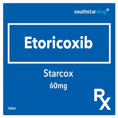 Rx: Starcox 60mg Tablet - Southstar Drug