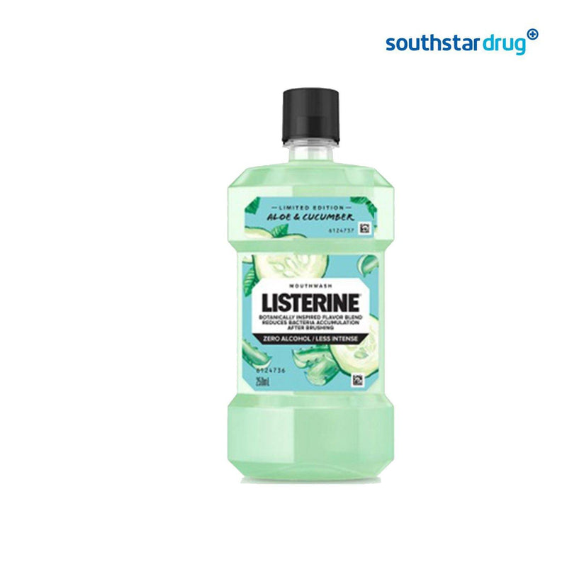 Listerine Aloe Cucumber Mouthwash 250ml - Southstar Drug