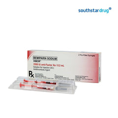 Rx: Hibor 3500 IU /0.2ml Solution For Injection - Southstar Drug