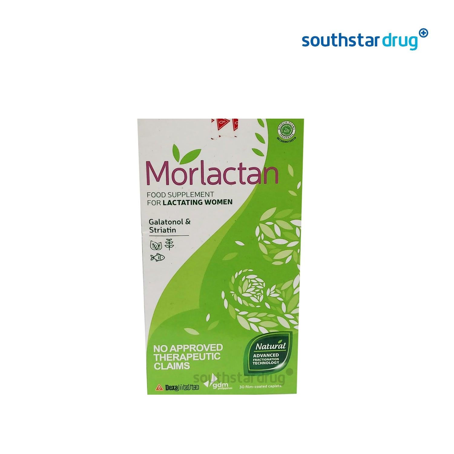 Morlactan Galatanol and Striatin Caplet - 30s - Southstar Drug