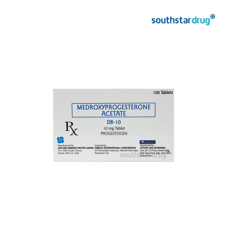 Rx: DB 10 10mg Tablet - Southstar Drug