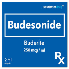 Rx: Buderite 250 mcg / ml 2 ml Ampule - Southstar Drug