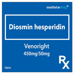 Rx: Venoright 450mg / 50mg Tablet - Southstar Drug