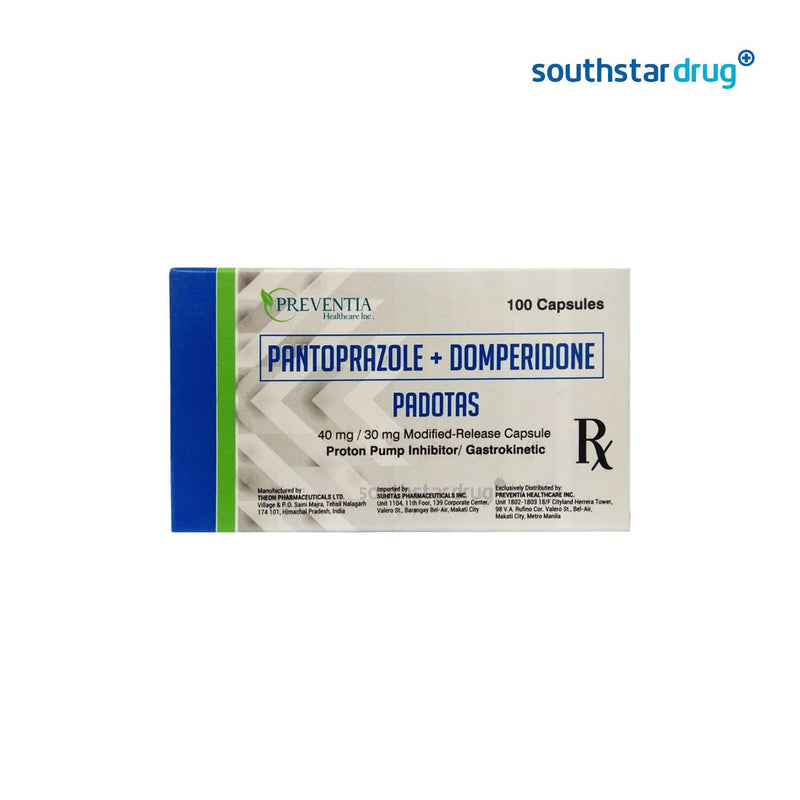 Rx: Padotas 40mg / 30mg Capsule - Southstar Drug
