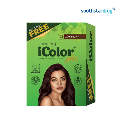 IColor Dark Brown 25ml - 6s - Southstar Drug