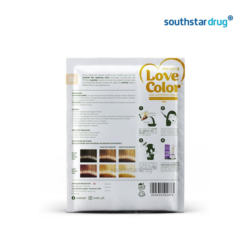 Love Color Vanilla Blonde Shampoo & Conditioner 18ml - Southstar Drug