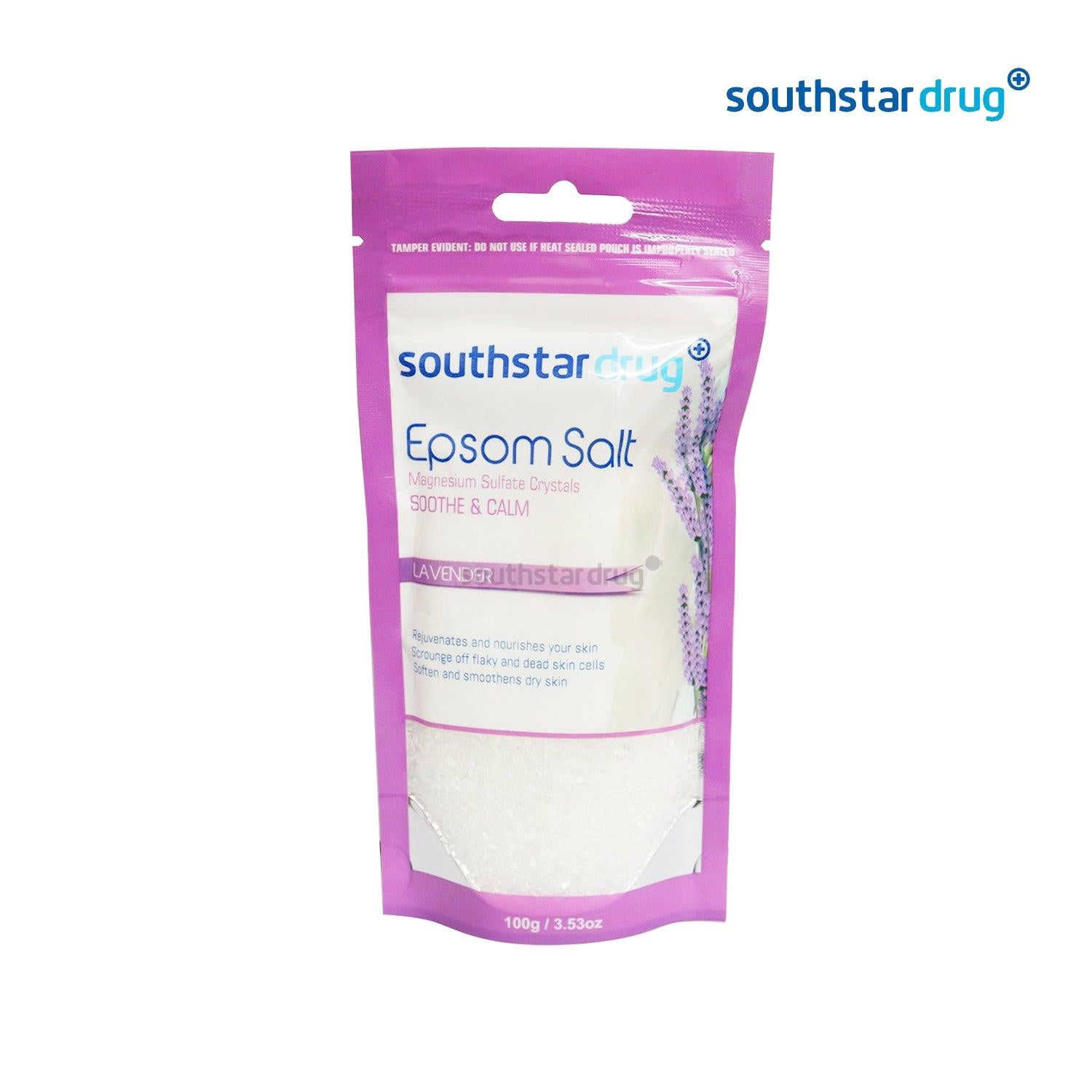 Southstar Drug Epsom Salt Lavander 100 g - Southstar Drug