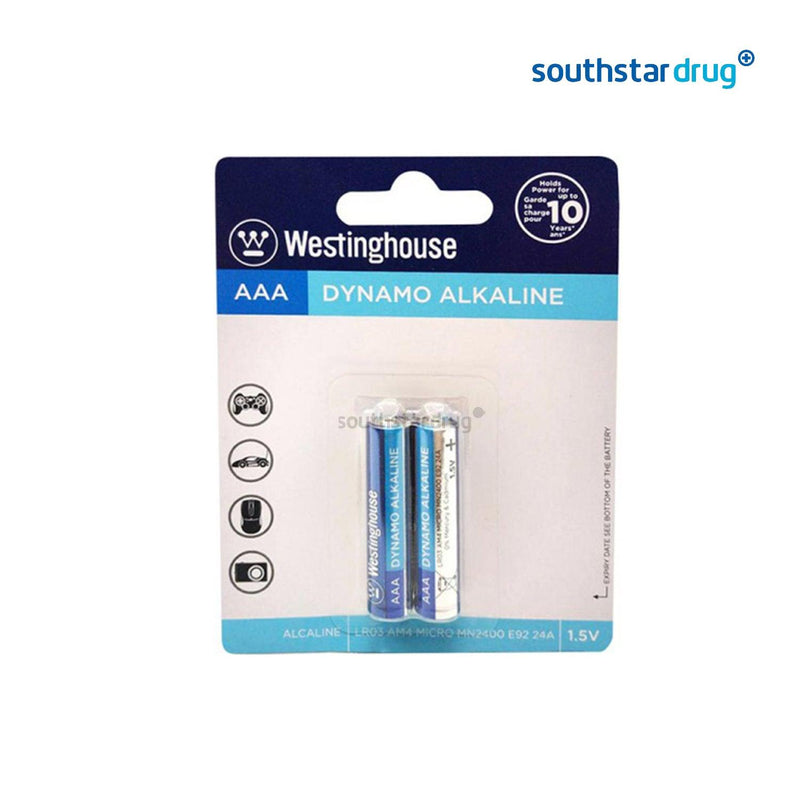 Westinghouse Dynamo Alkaline AAA Battery - 2s - Southstar Drug