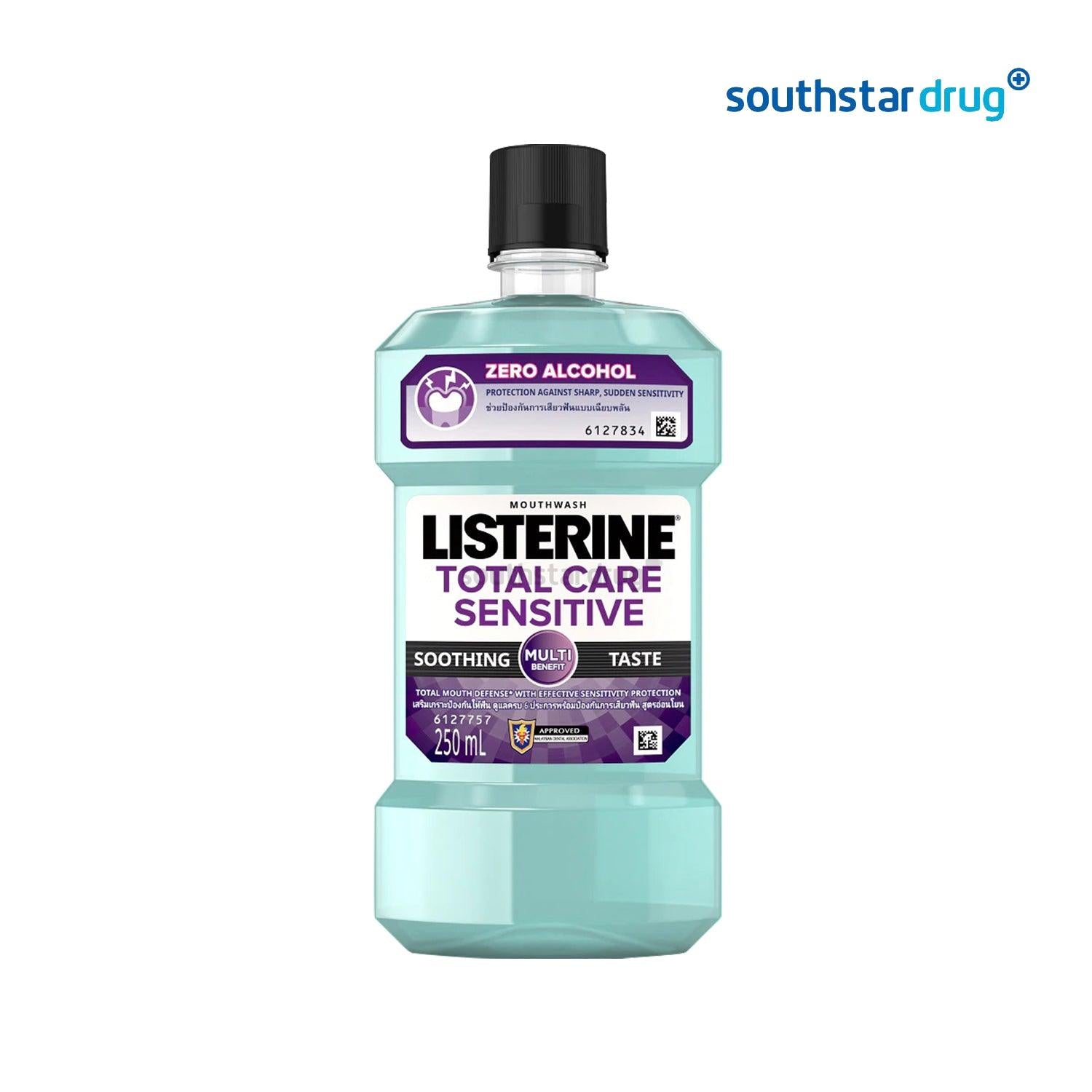 Listerine Total Care Sensitive Mouthwash 250ml - Southstar Drug