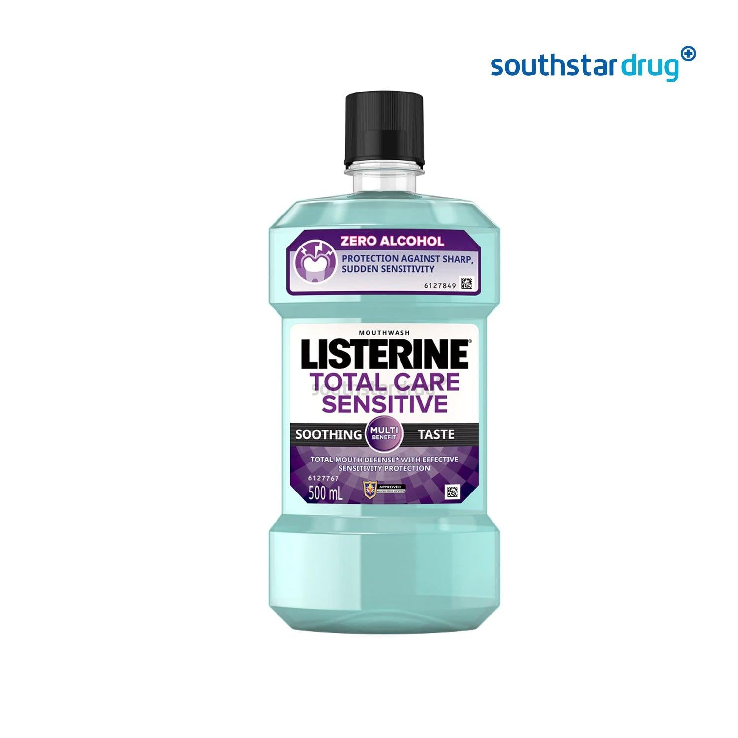 Listerine Total Care Sensitive Mouthwash 500ml - Southstar Drug