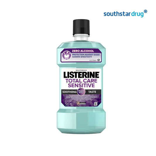 Listerine Total Care Sensitive Mouthwash 500ml - Southstar Drug