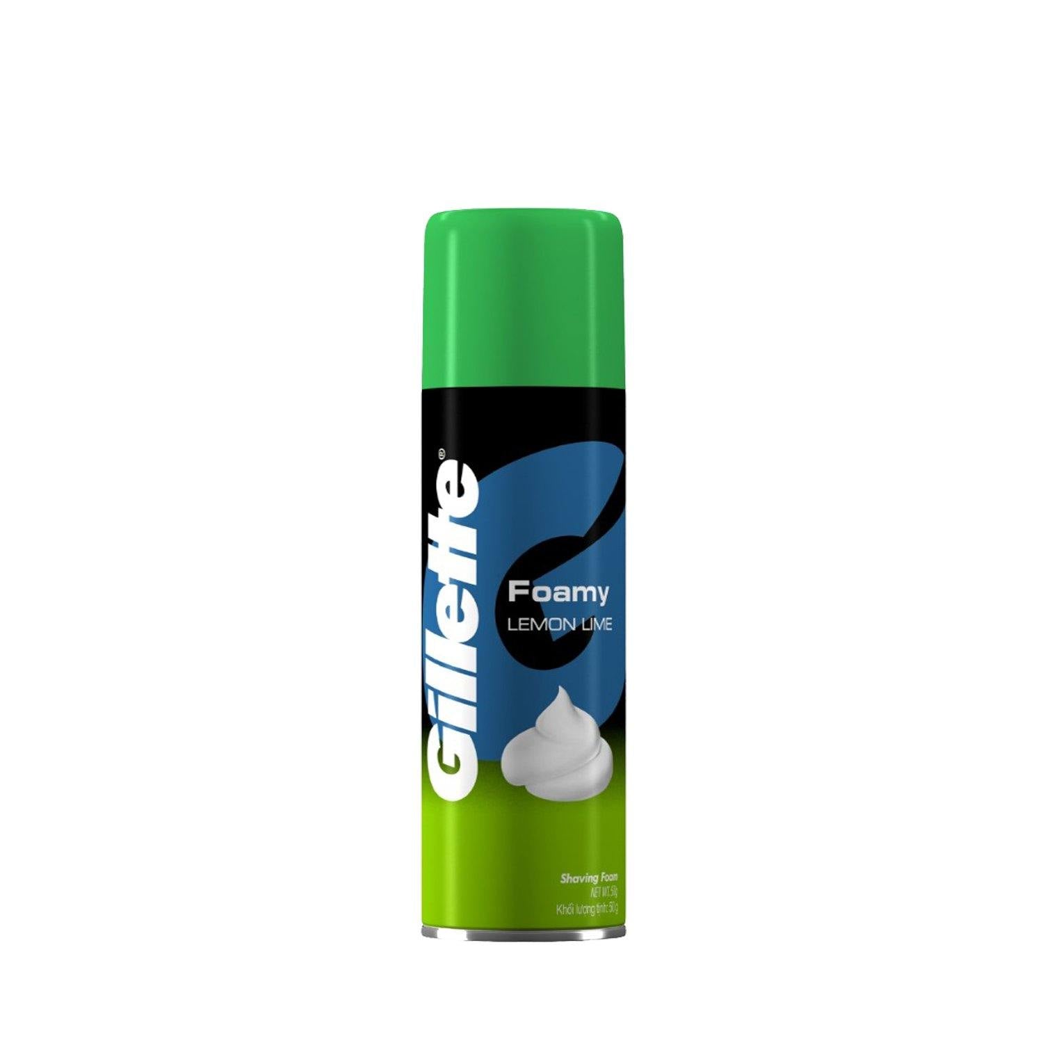 Gillette Foamy Lime Shaving Cream 50 g - Southstar Drug