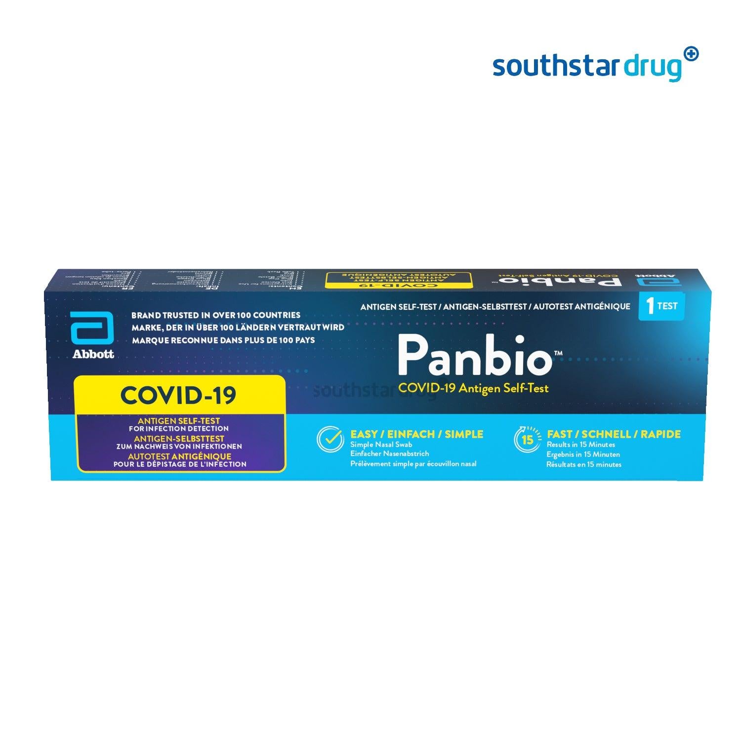 Panbio Covid-19 Antigen Rapid Self-Test - Southstar Drug