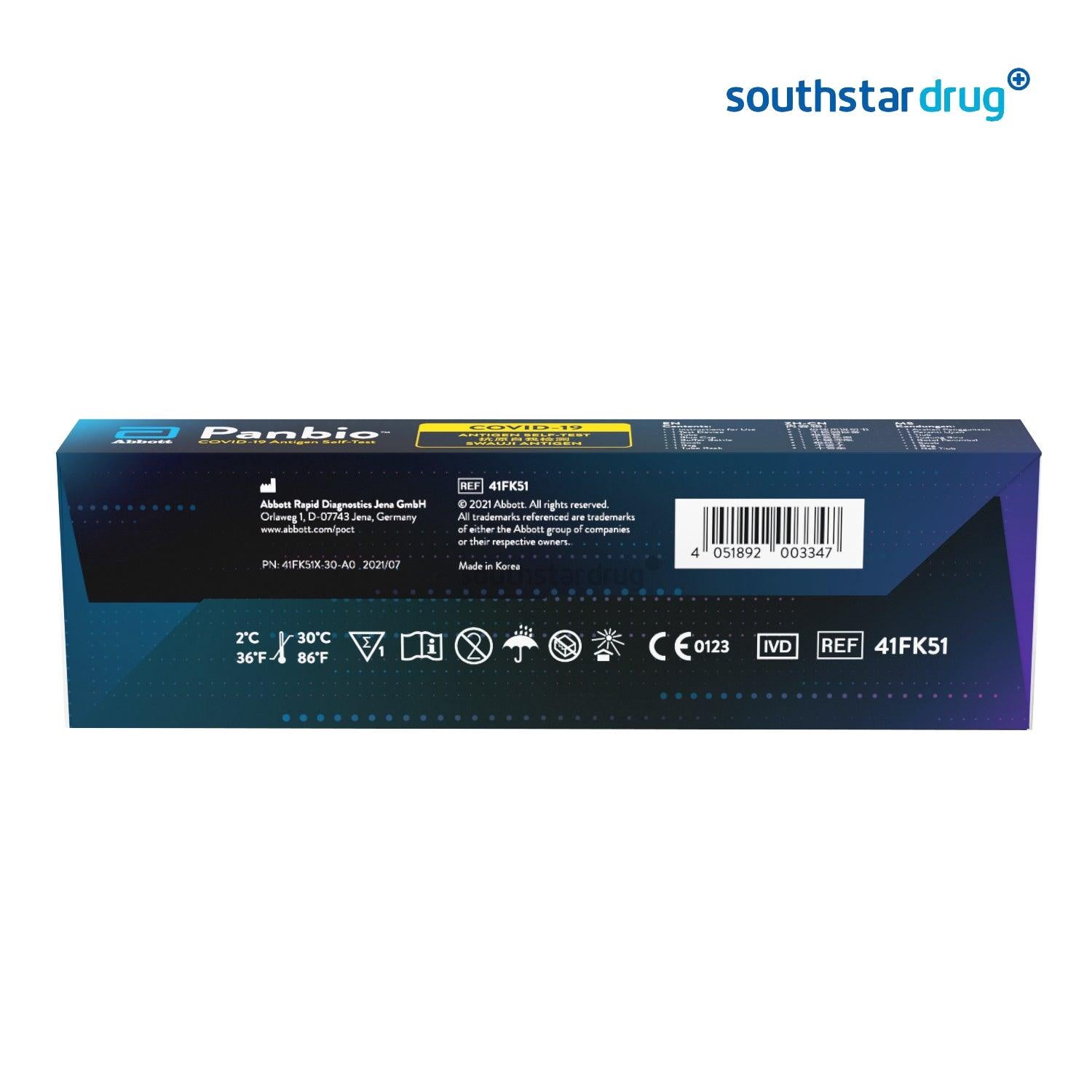 Panbio Covid-19 Antigen Rapid Self-Test - Southstar Drug