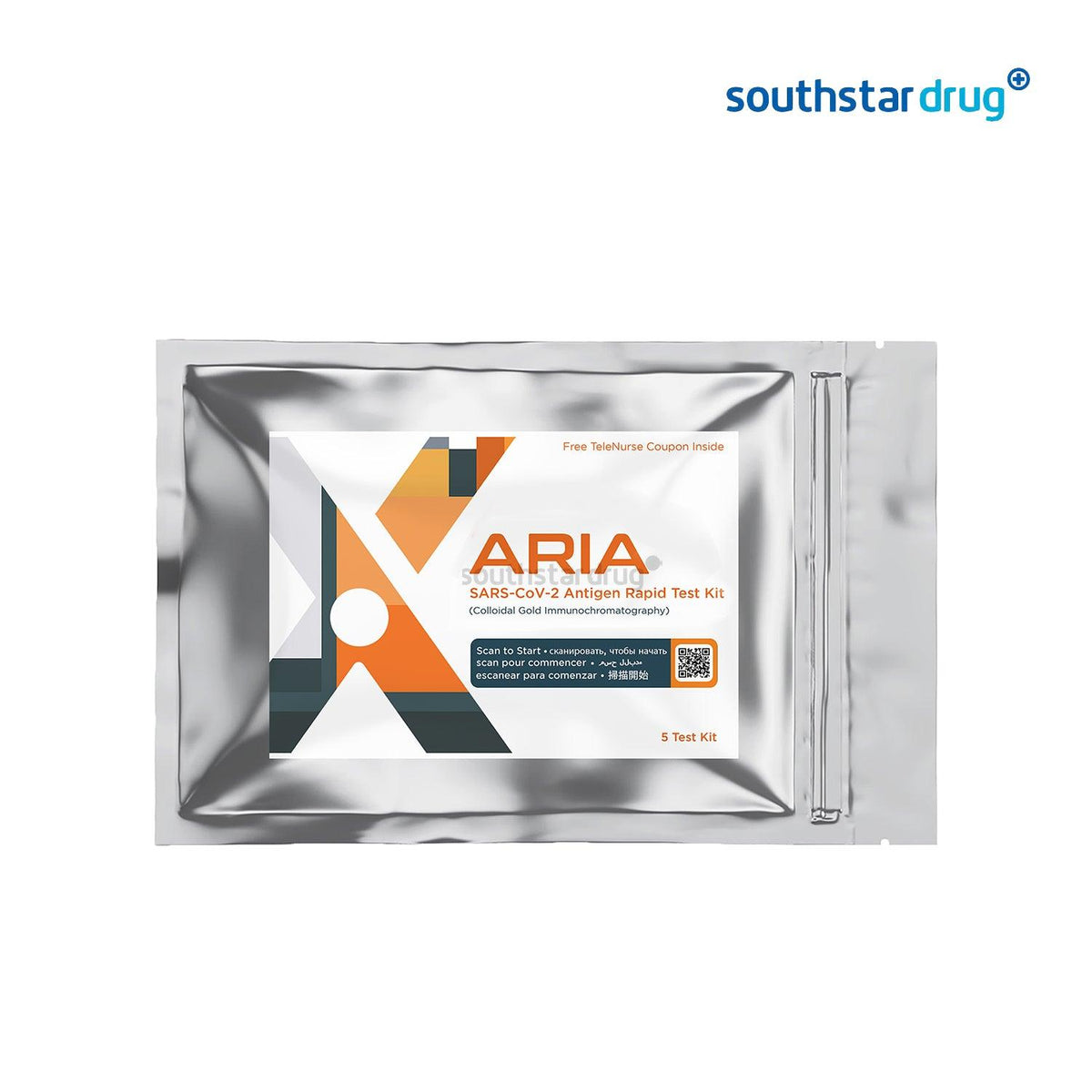 Aria SARS-Cov 2 Antigen Rapid Test Kit - 5s - Southstar Drug