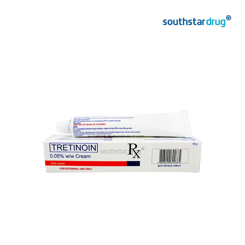 Rx: Tretinoin 0.05% Cream 10g - Southstar Drug