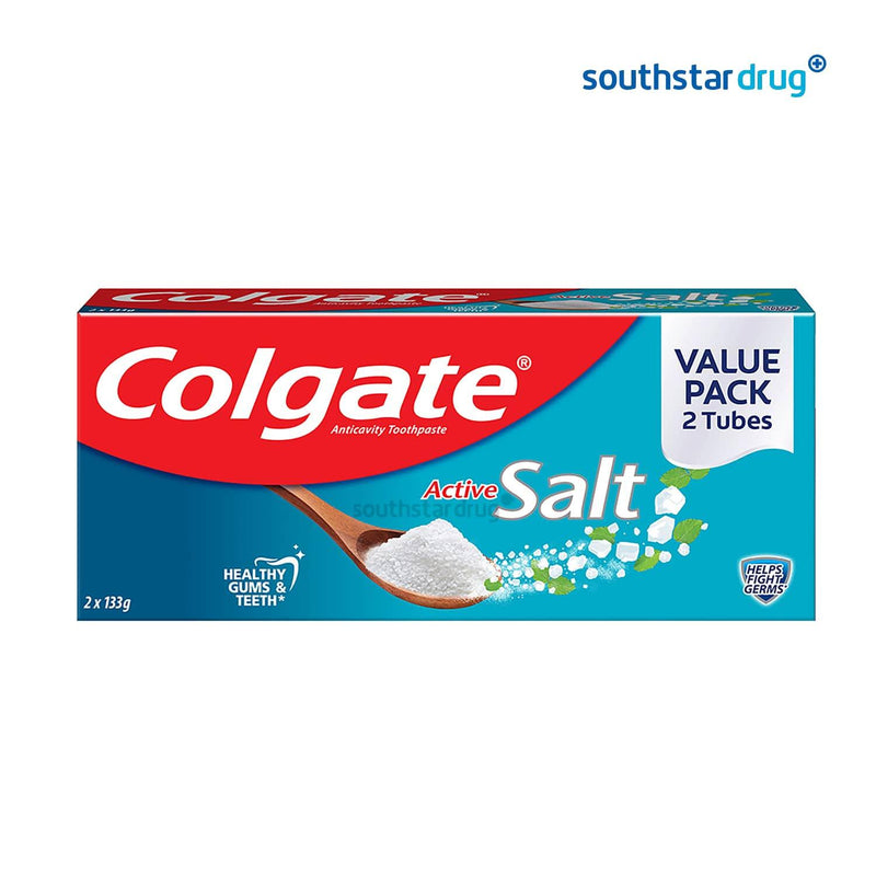 Colgate Active Salt Natural Toothpaste 133g Value Pack - Southstar Drug
