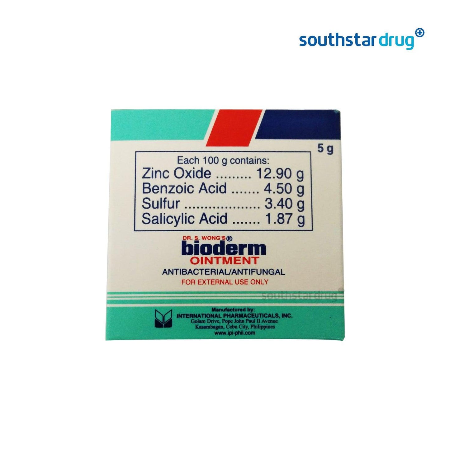 Bioderm Fliptop 5 g Ointment - Southstar Drug