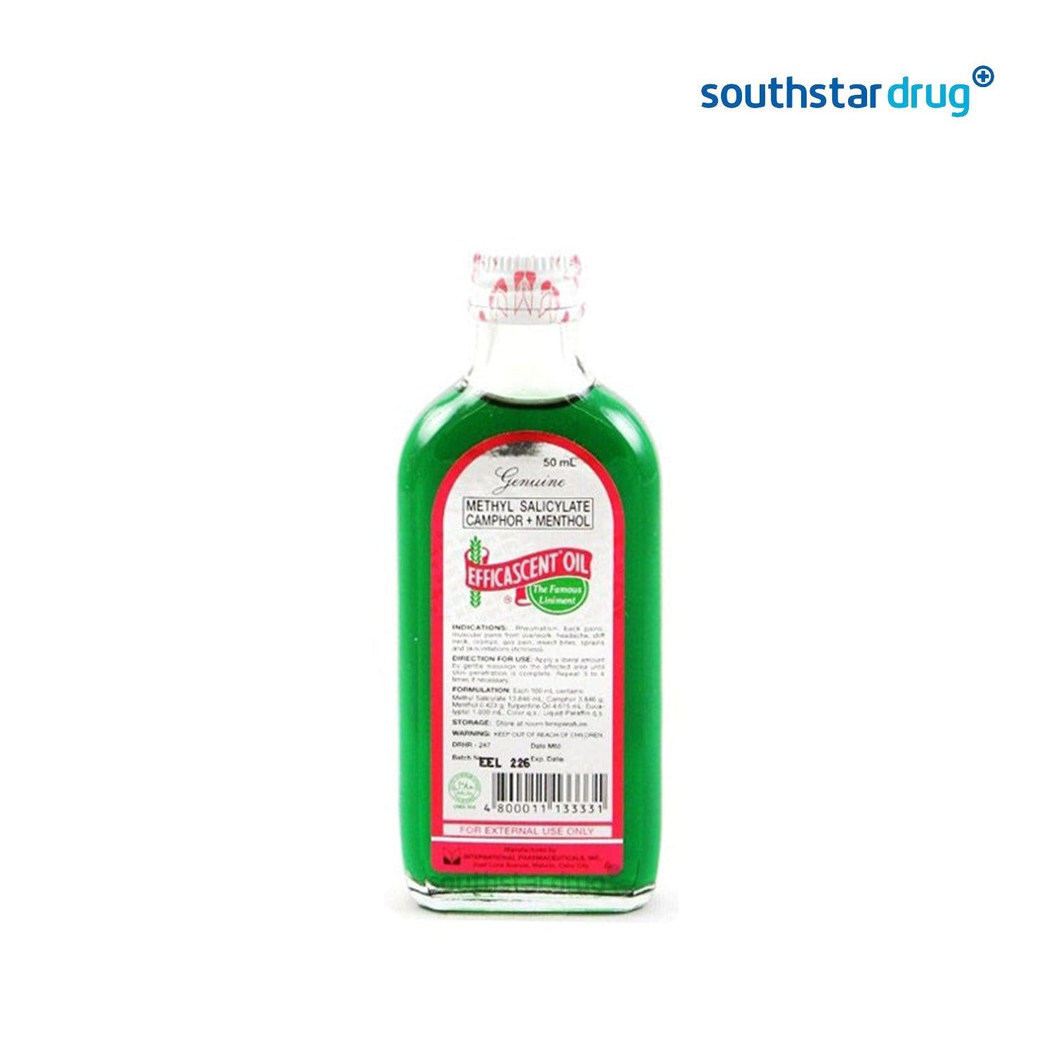 Efficascent Oil 50ml - Southstar Drug