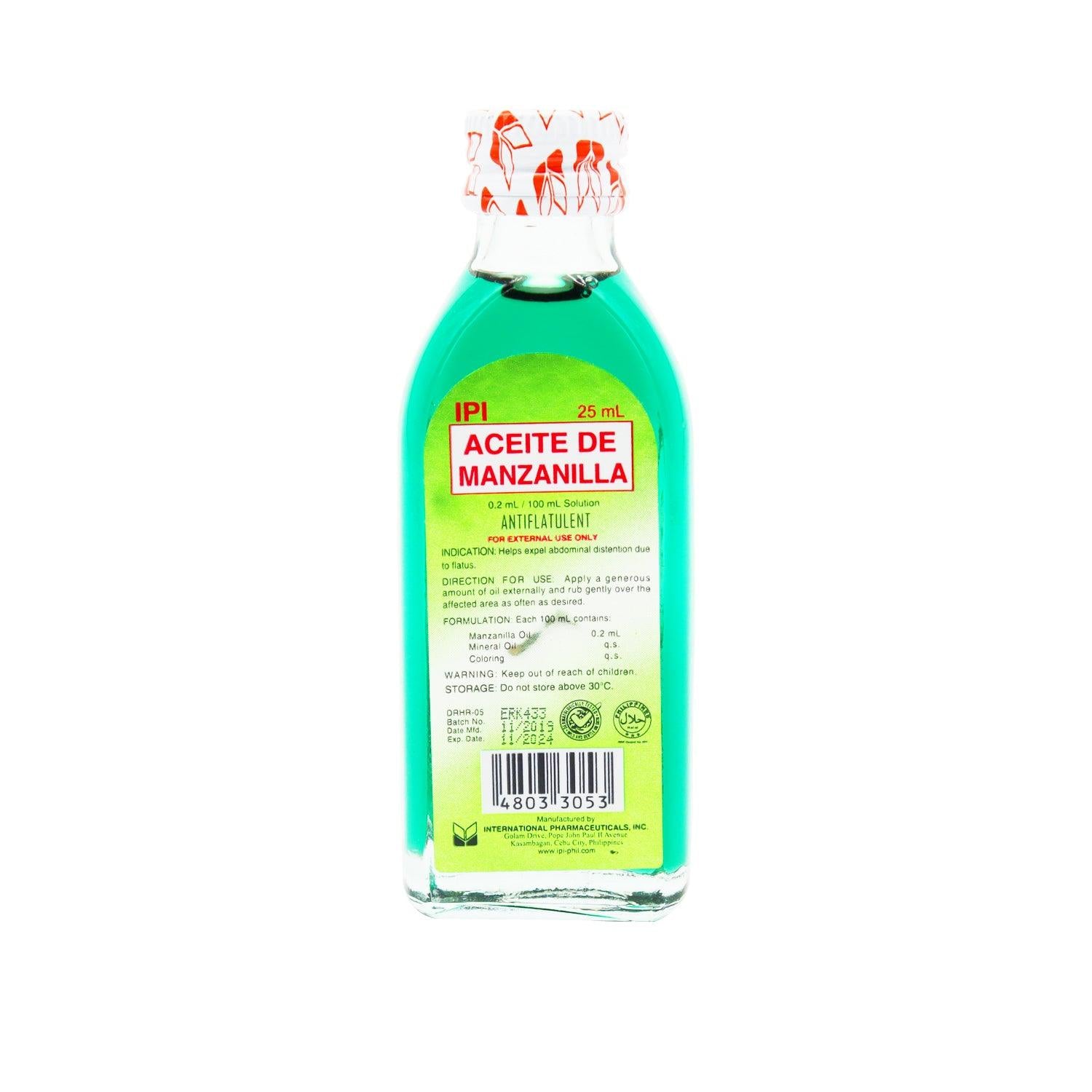 IPI Aceite Manzanilla 25ml Solution - Southstar Drug