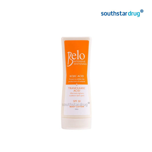 Belo Intensive Whitening Lotion 200ml - Southstar Drug