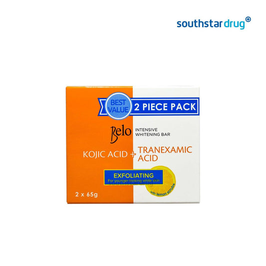 Belo Intensive Whitening Exfoliating Bar 65g - 2s - Southstar Drug