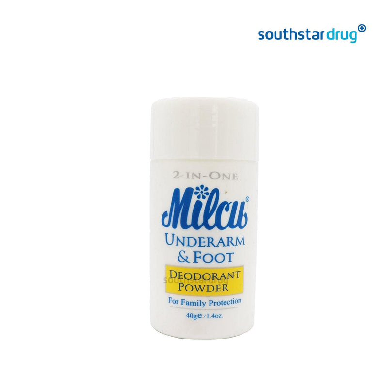 Milcu Deodorant Powder 40 g - Southstar Drug