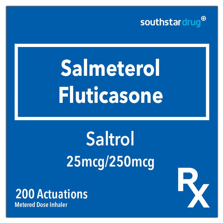 Rx: Saltrol 25mcg/250mcg Metered Dose Inhaler 120 Actuations - Southstar Drug