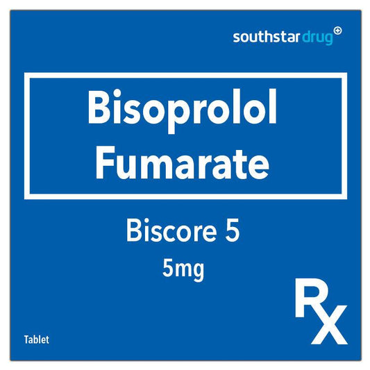 Rx: Biscore 5 5mg Tablet - Southstar Drug