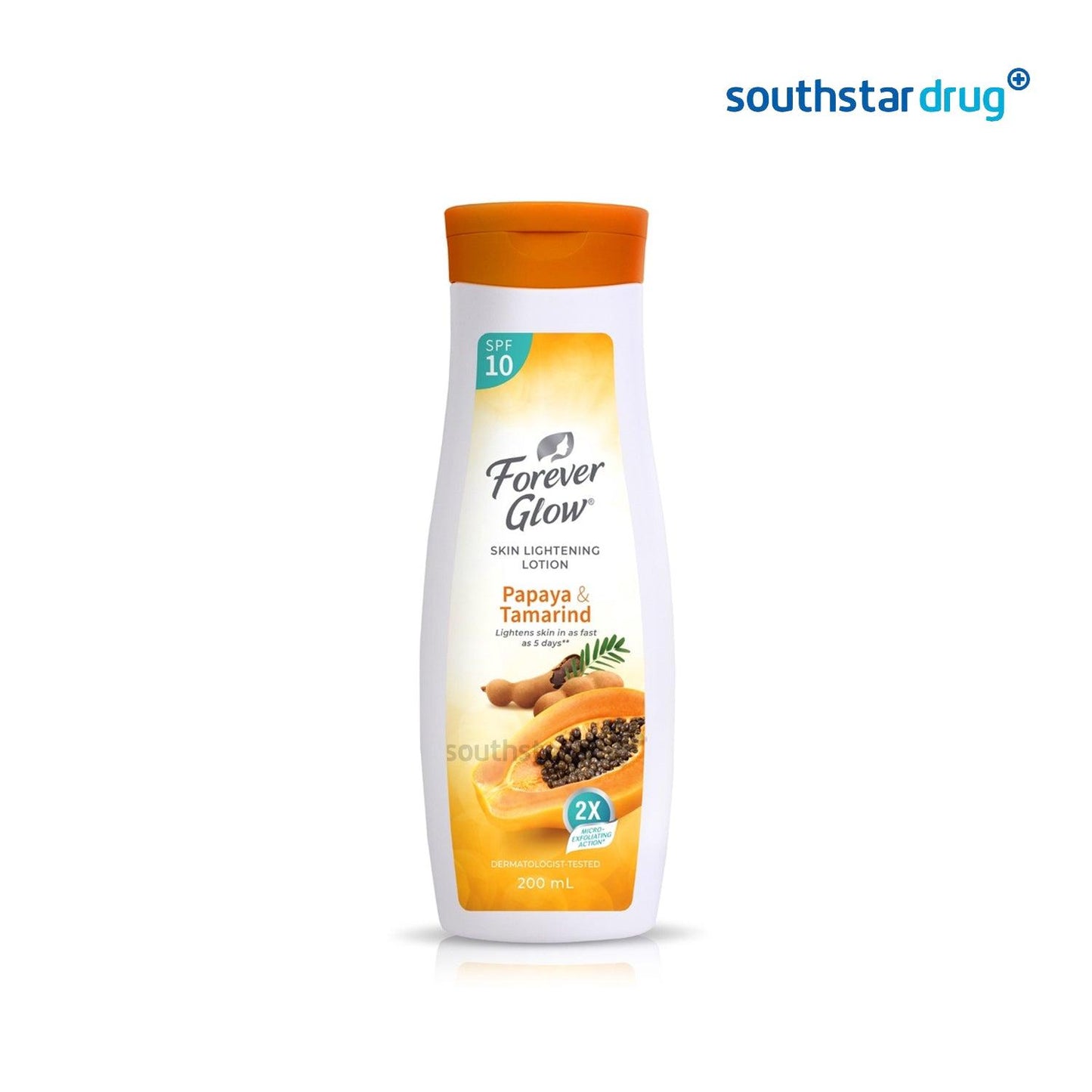 Forever Glow Papaya & Tamarind Skin Lightening Lotion 200ml - Southstar Drug