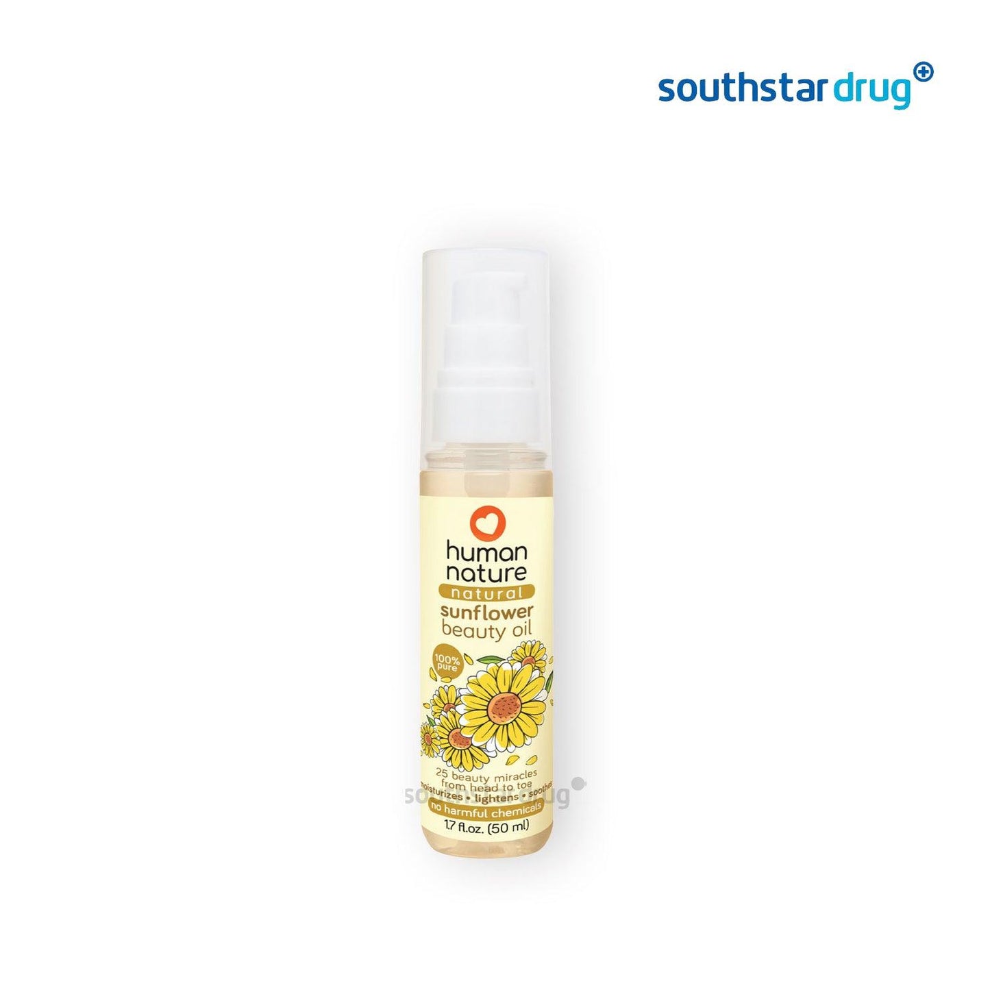 Human Nature Oil Sunflower Premium 50ml - Southstar Drug