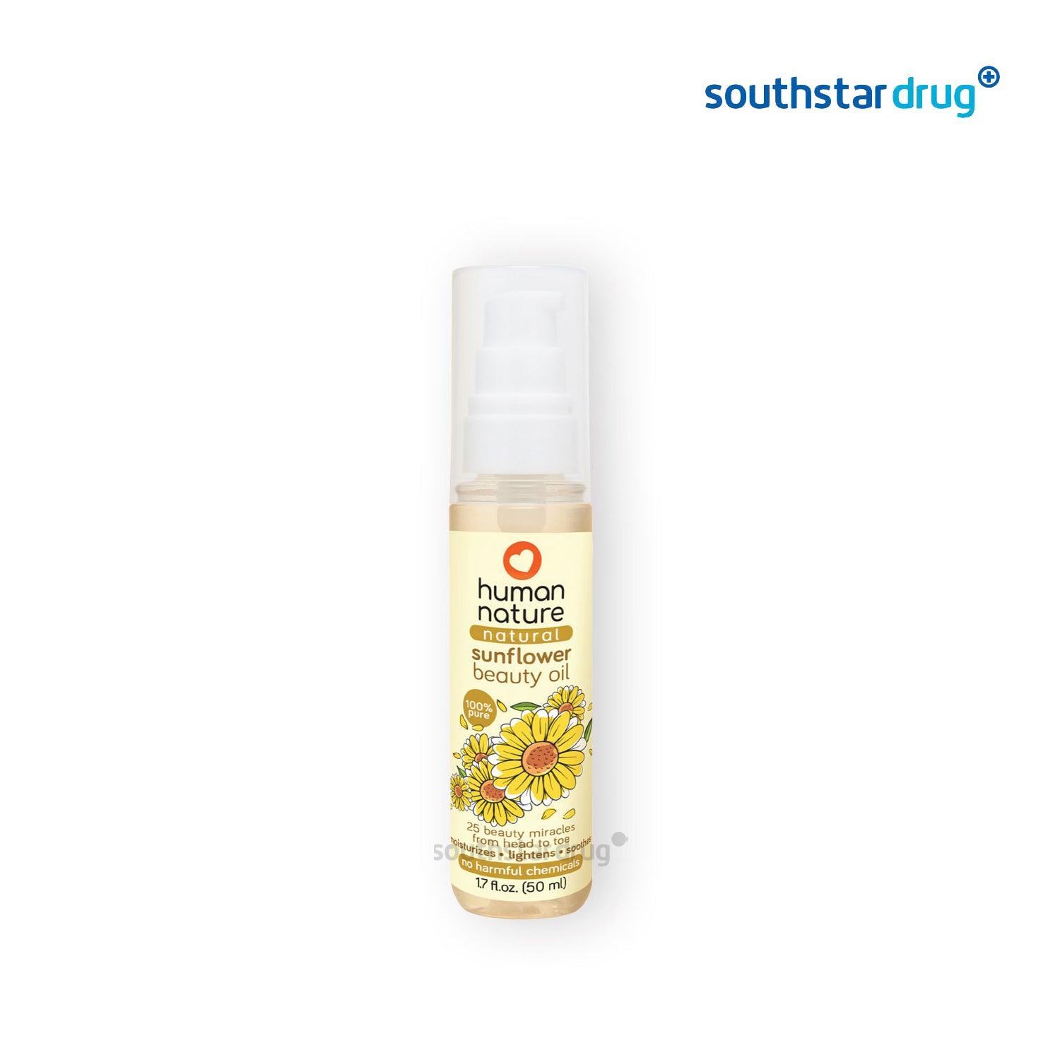 Human Nature Oil Sunflower Premium 50ml - Southstar Drug