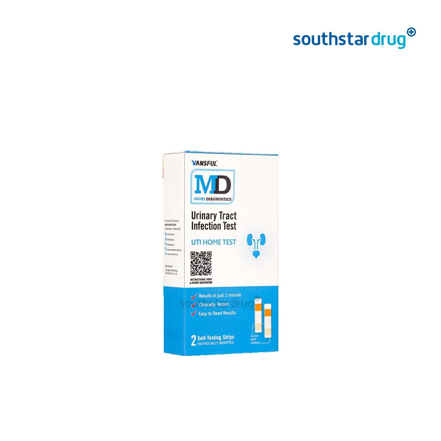 MD Mohs Strips UTI Home Test Kit - 2s - Southstar Drug