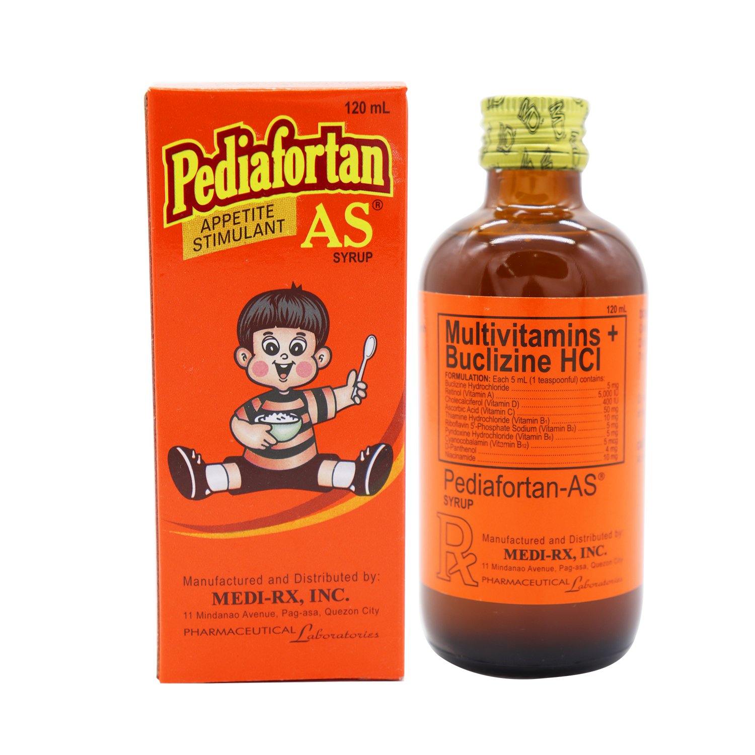 Pediafortan AS 120ml Syrup - Southstar Drug