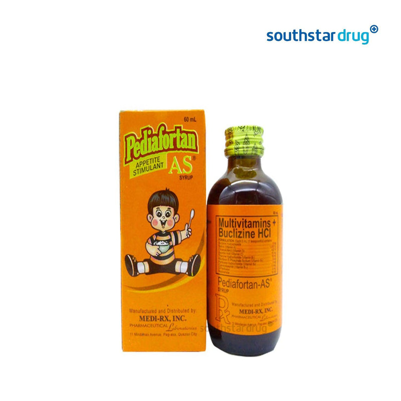 Pediafortan AS 60ml Syrup - Southstar Drug