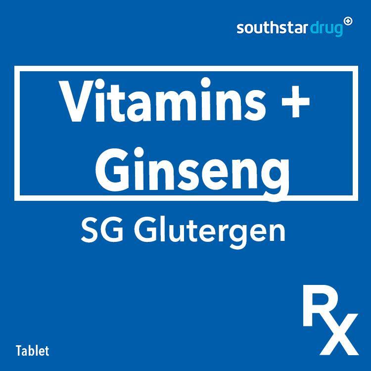 Rx: Sg Glutergen Tablet - Southstar Drug